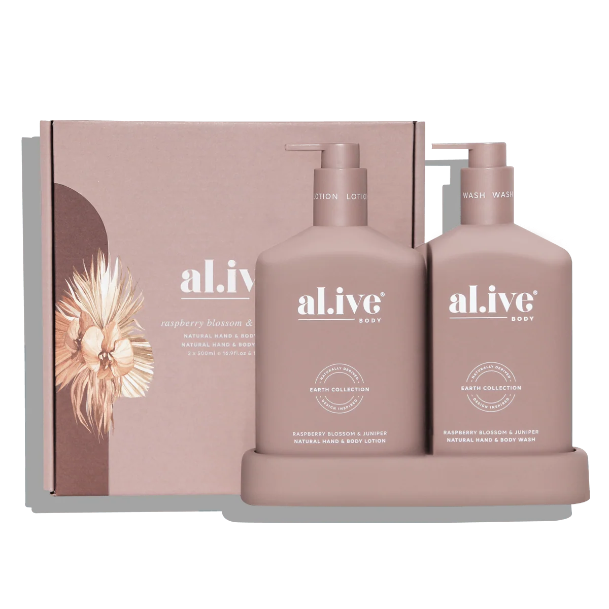 AL.IVE Body Wash &amp; Body Bathroom Duo Raspberry Blossum &amp; Juniper