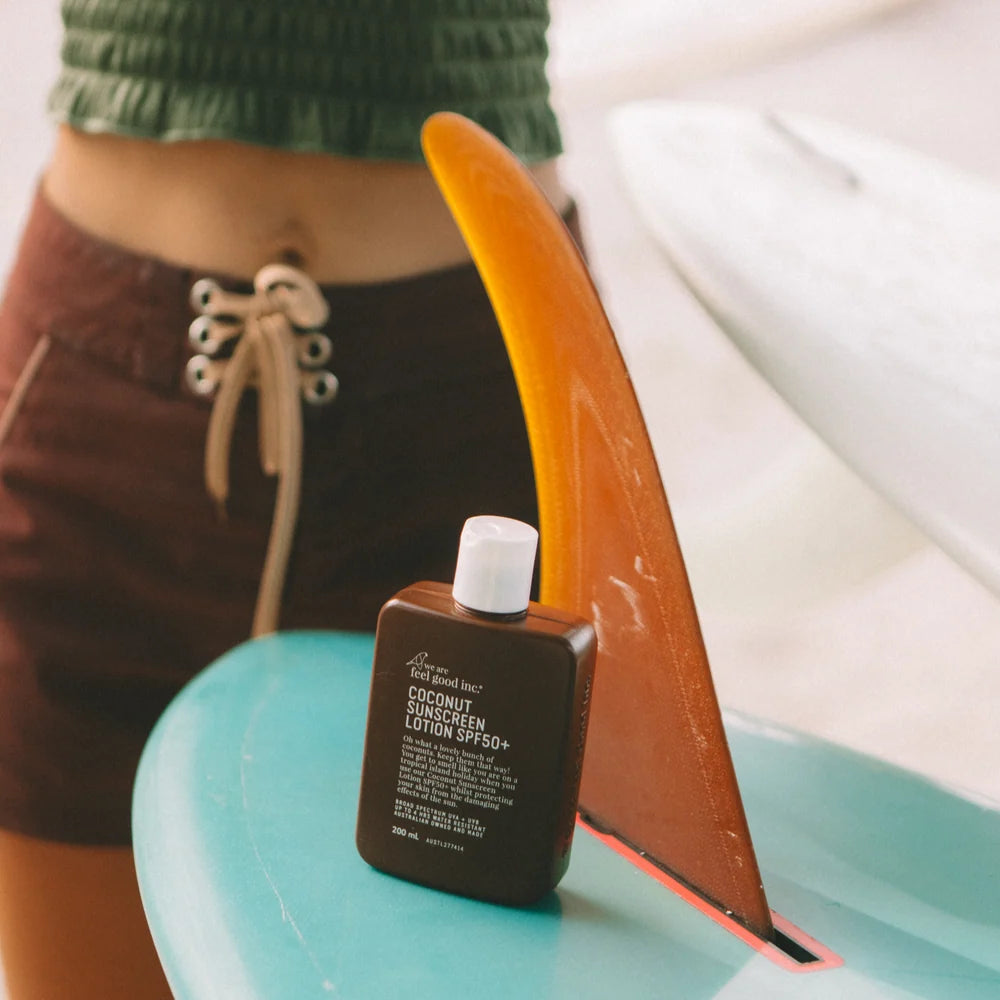 We Are Feel Good Inc. Coconut Sunscreen Lotion SPF50+ 200mL