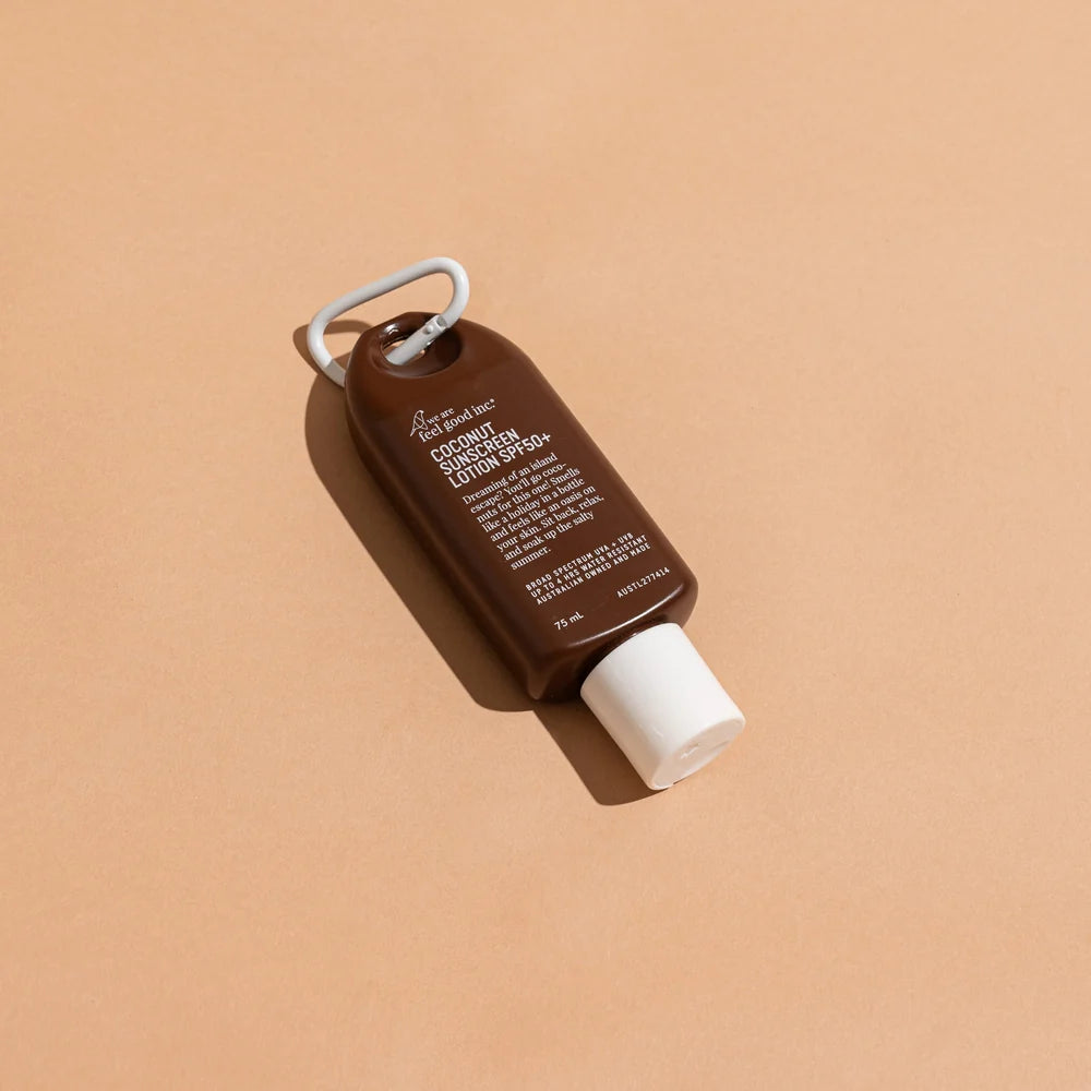 We Are Feel Good Inc. Coconut Sunscreen Lotion SPF50+ 75mL