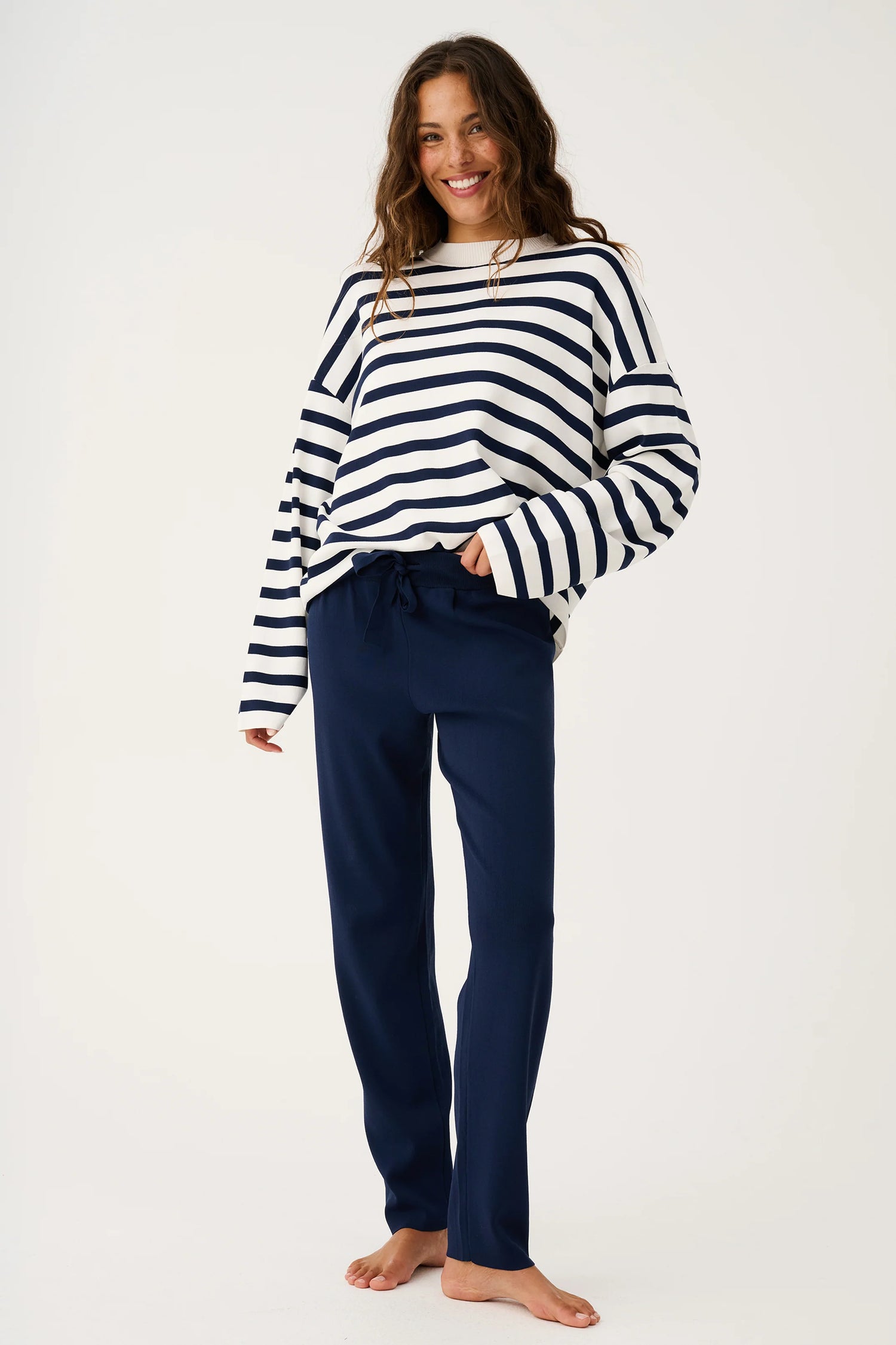 Cartel &amp; Willow Pennie Knit Pant Navy
