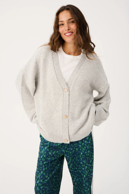 Cartel &amp; Willow Adela Cardi Grey Marle