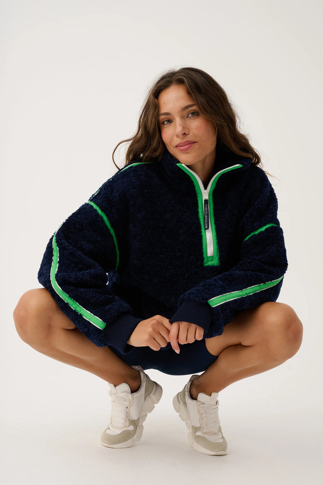 Cartel & Willow Margot Pull Over Marine
