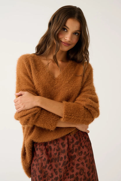Cartel &amp; Willow Emmie Sweater Toffee
