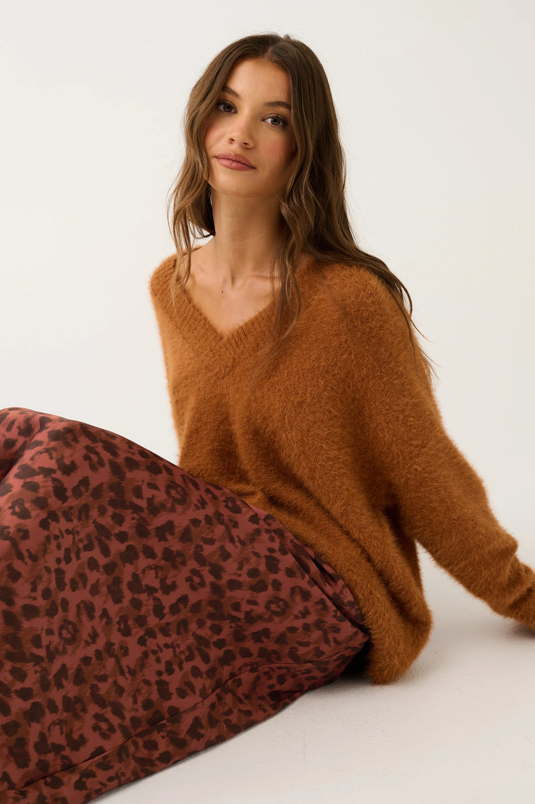 Cartel &amp; Willow Emmie Sweater Toffee