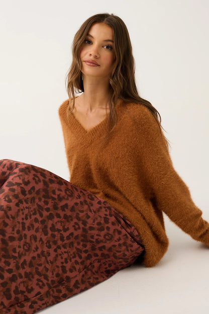 Cartel &amp; Willow Emmie Sweater Toffee
