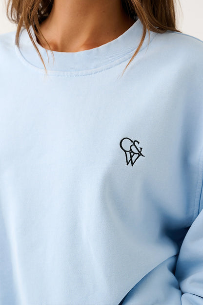 Cartel &amp; Willow Scout Sweater Ice Blue