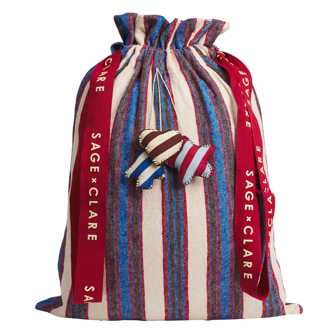 Sage x Clare Selene Santa Sack Azure