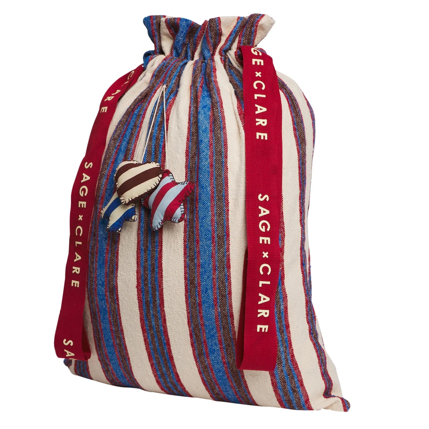 Sage x Clare Selene Santa Sack Azure