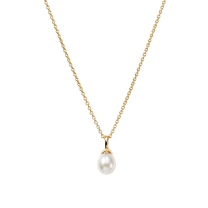 Murkani Connected Ocean Dreamer Pearl Charm Necklace 18KT Gold Plated