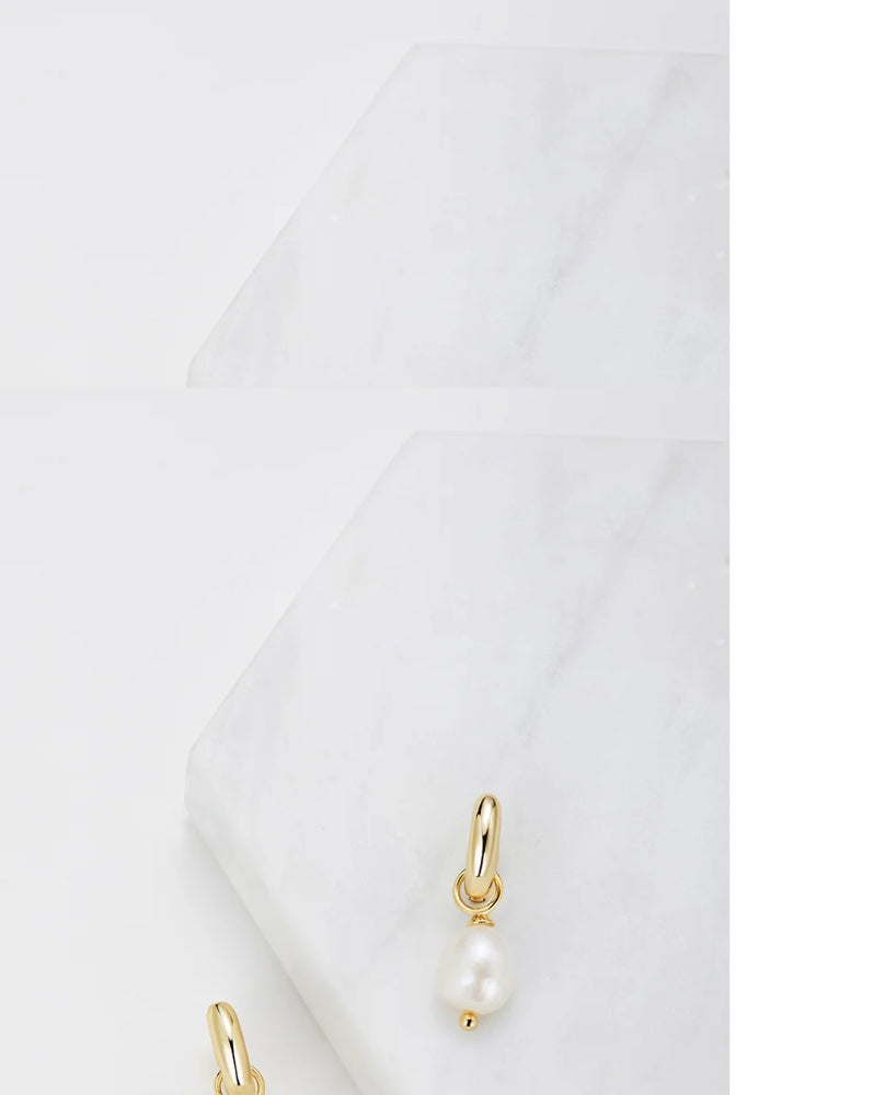 Zafino Charlie Mini Huggie Earring 18KT Gold Plated
