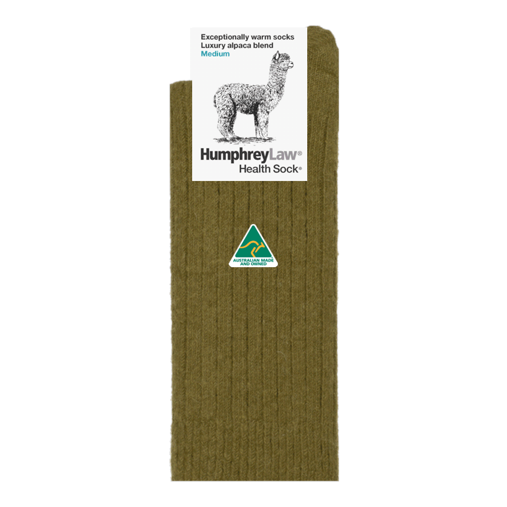 Humphrey Law Exceptionally Warm Alpaca Health Sock Sage
