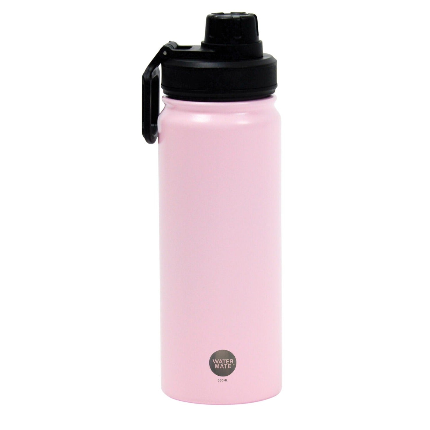 Annabel Trends Watermate Double Wall Stainless Steel Water Bottle Pale Pink 550ml