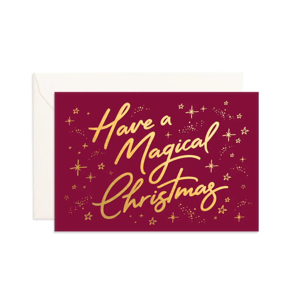 Fox &amp; Fallow Magical Christmas Mini Greeting Card