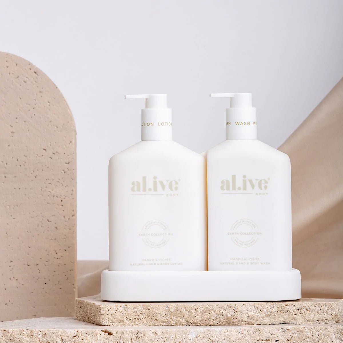 Al.ive Body Mango &amp; Lychee Duo Pack